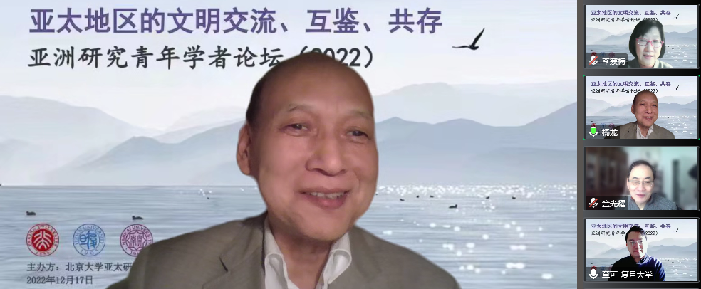 太阳成集团tyc234cc亚洲研究中心主任杨龙教授发言